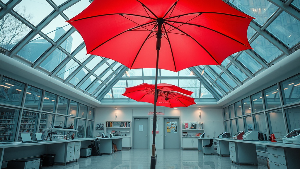 Корпорация Umbrella как источник зла и создатель биологического оружия ("Обитель зла")